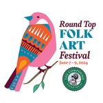 Logo for Round Top Folk Art Festival 2024