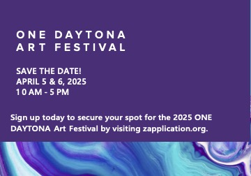 Logo for ONE DAYTONA Art Festival 2025
